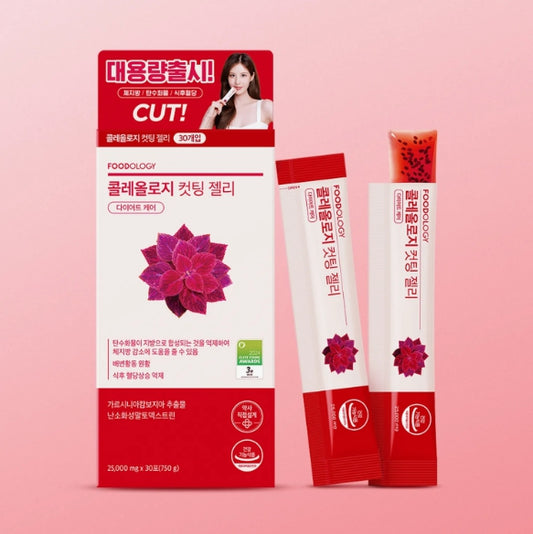 FOODOLOGY Coleology Cutting Jelly 30 Sticks (30-day supply)